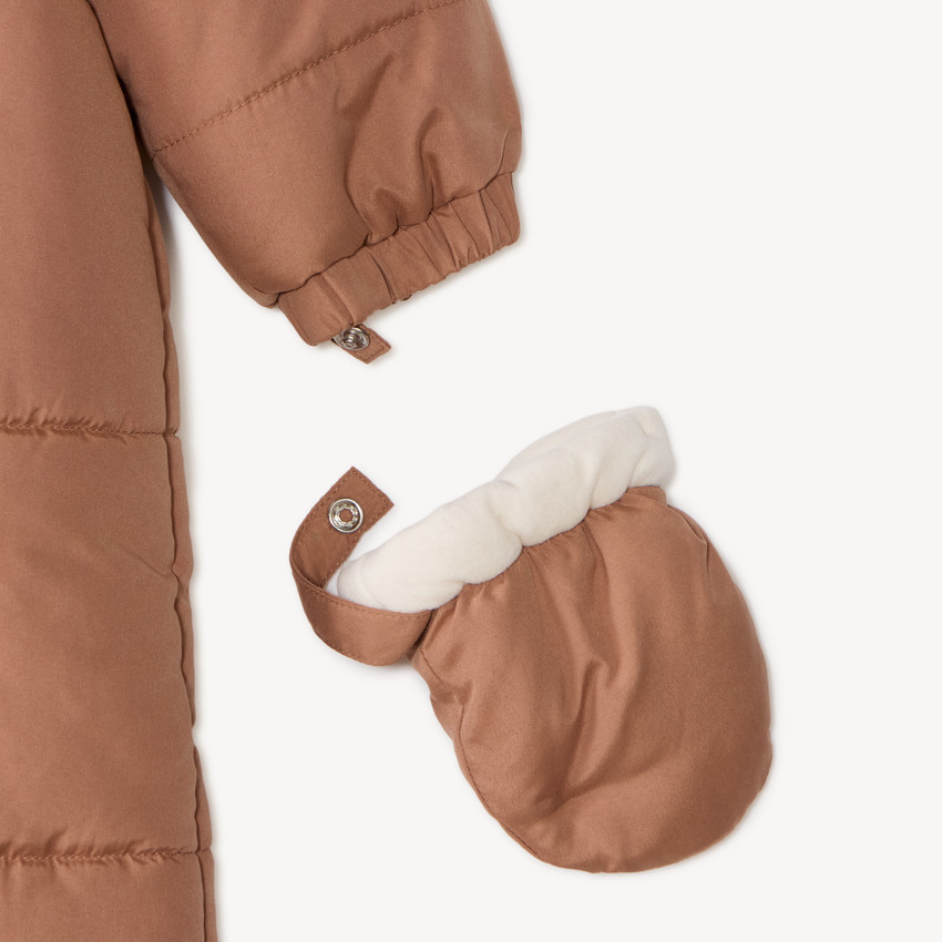 Combi-pilote en microfibre mixte avec doudou (finitions différentes selon l'âge) 