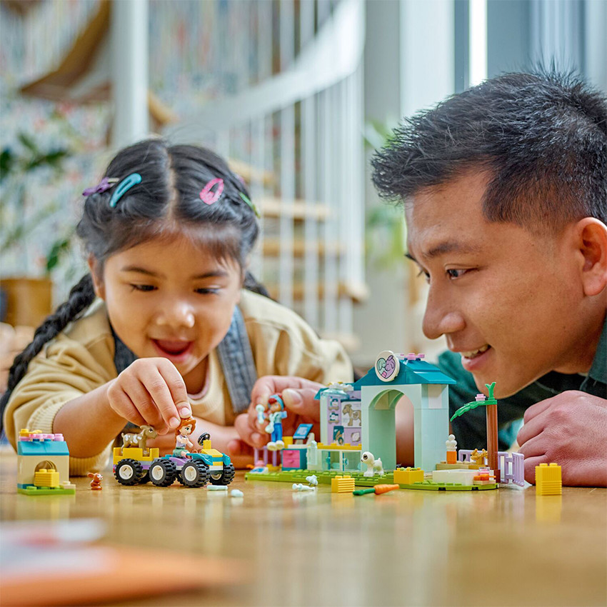 La clinique vétérinaire des animaux de la ferme LEGO Friends 