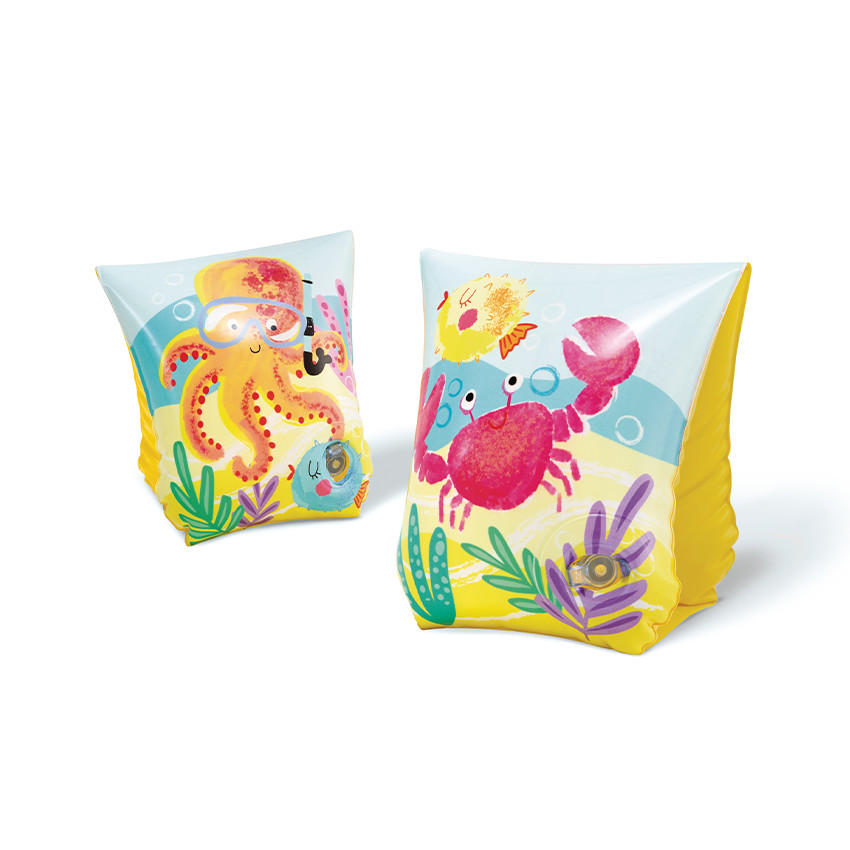Brassards de natation gonflables 3-6 ans Tropical 