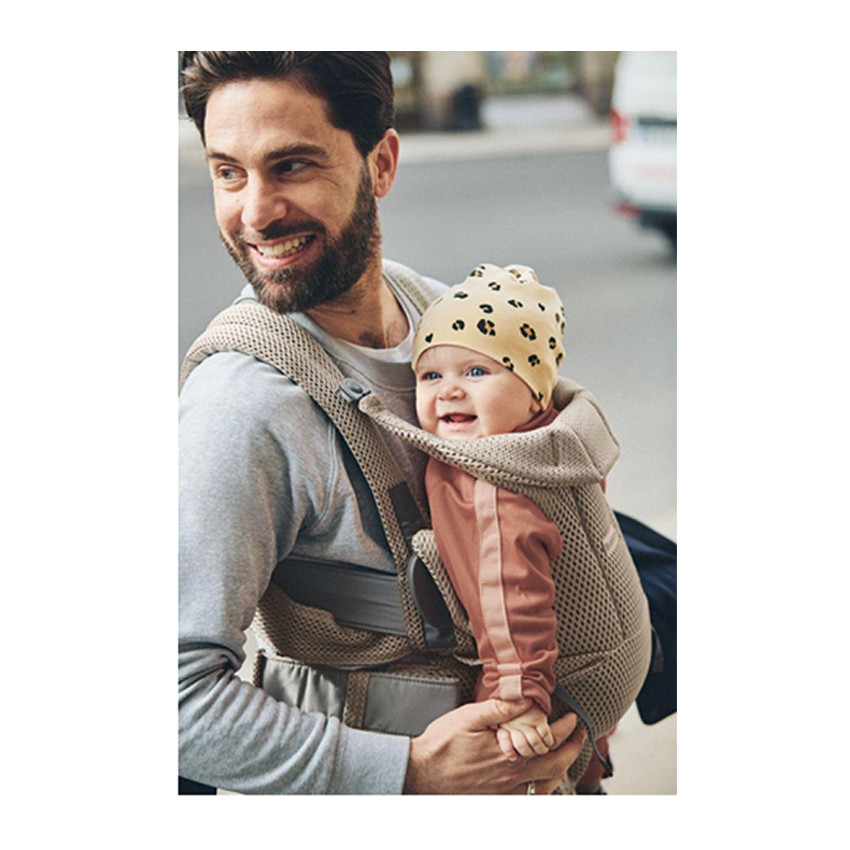 Porte-bébé MOVE 3D Mesh - Gris/Beige 