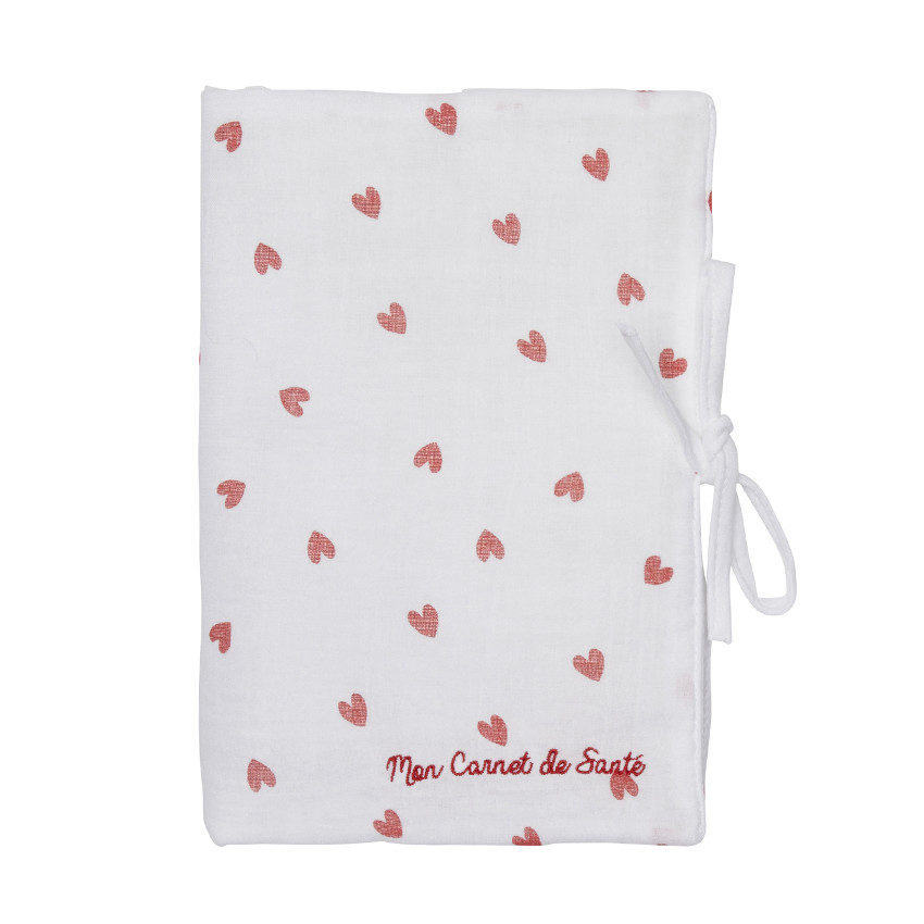 Protège carnet de santé - Mon petit cœur 