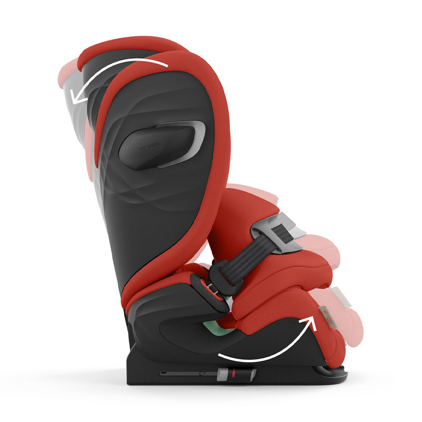 Siège-auto i-Size Isofix Pallas G Plus hibiscus red 