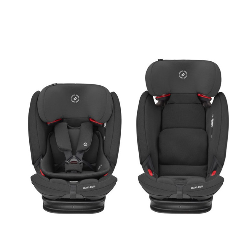 Siège-auto isofix Titan Pro Groupe 1/2/3 - Authentic Black 