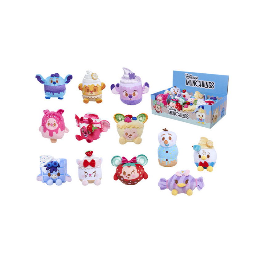 Petite peluche Disney Munchlings 10 à 12 cm (modèle aléatoire)