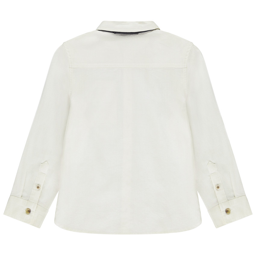 Chemise manches longues avec nœud papillon pour garçon  