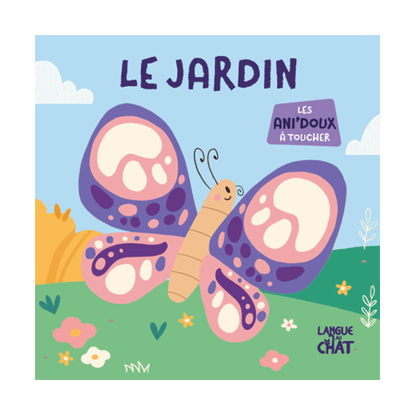 Livre à toucher Les ani'doux | Le jardin 
