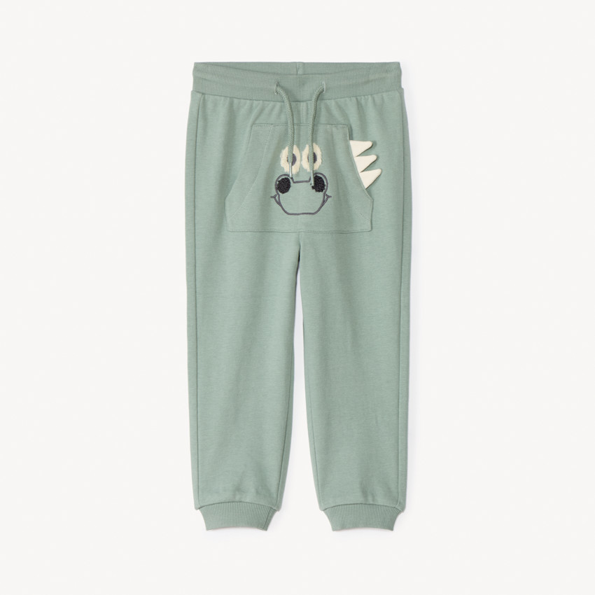 Pantalon de jogging en molleton ludique pour bébé garçon
