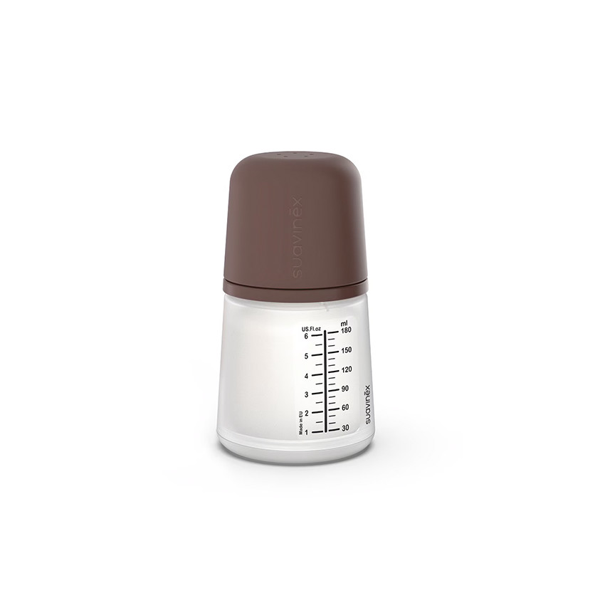 Biberon anti-colique Zero.Zero spécial allaitement 180ml deep 