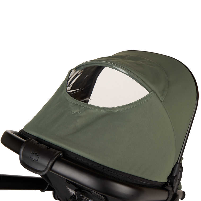 Poussette trio combiné Sienna + siège-auto i-Prim kaki/noir 