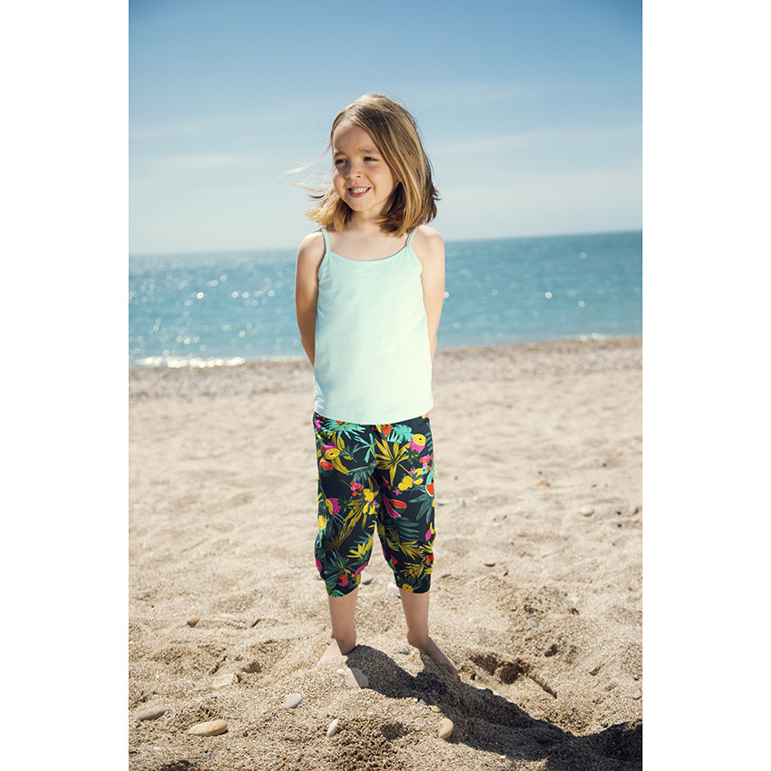 Lot de 3 débardeurs unis à fines bretelles pour enfant fille 