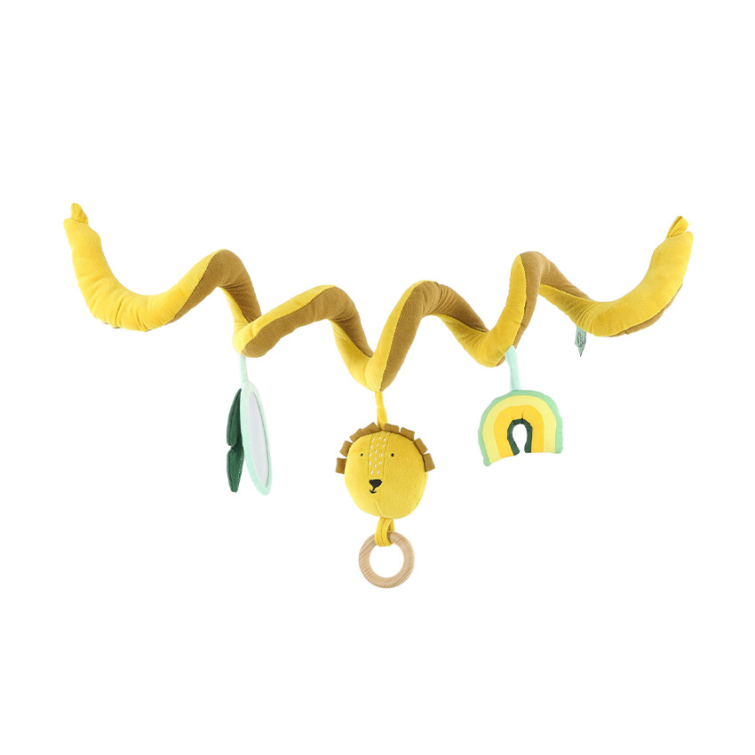 Spirale d'activités Mr. Lion jaune