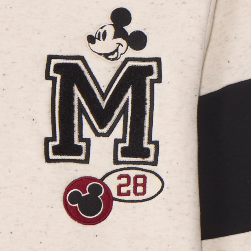 Sweat molleton effet neps Mickey Disney pour garçon 