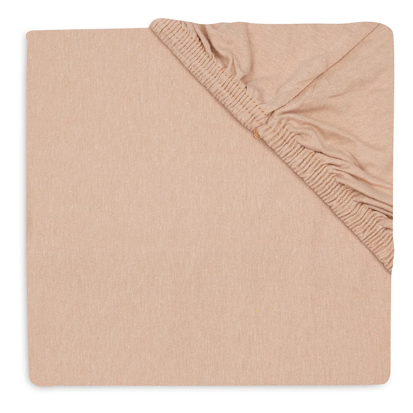 Lot de 2 draps housses lit 70x140cm Blush/Wild Rose 