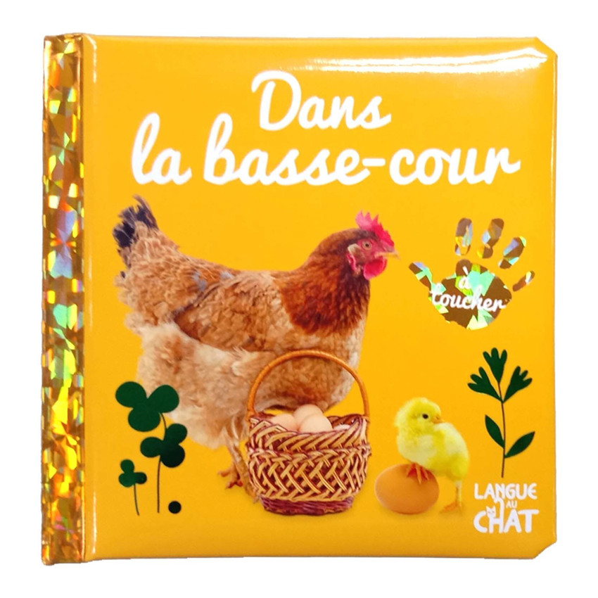 Livre touche-à-tout Dans la basse-cour 