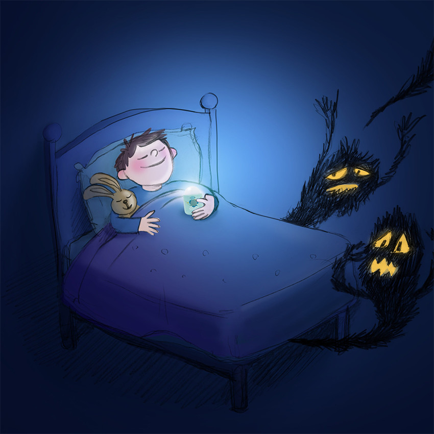 Veilleuse Nomade rechargeable Terracotta 