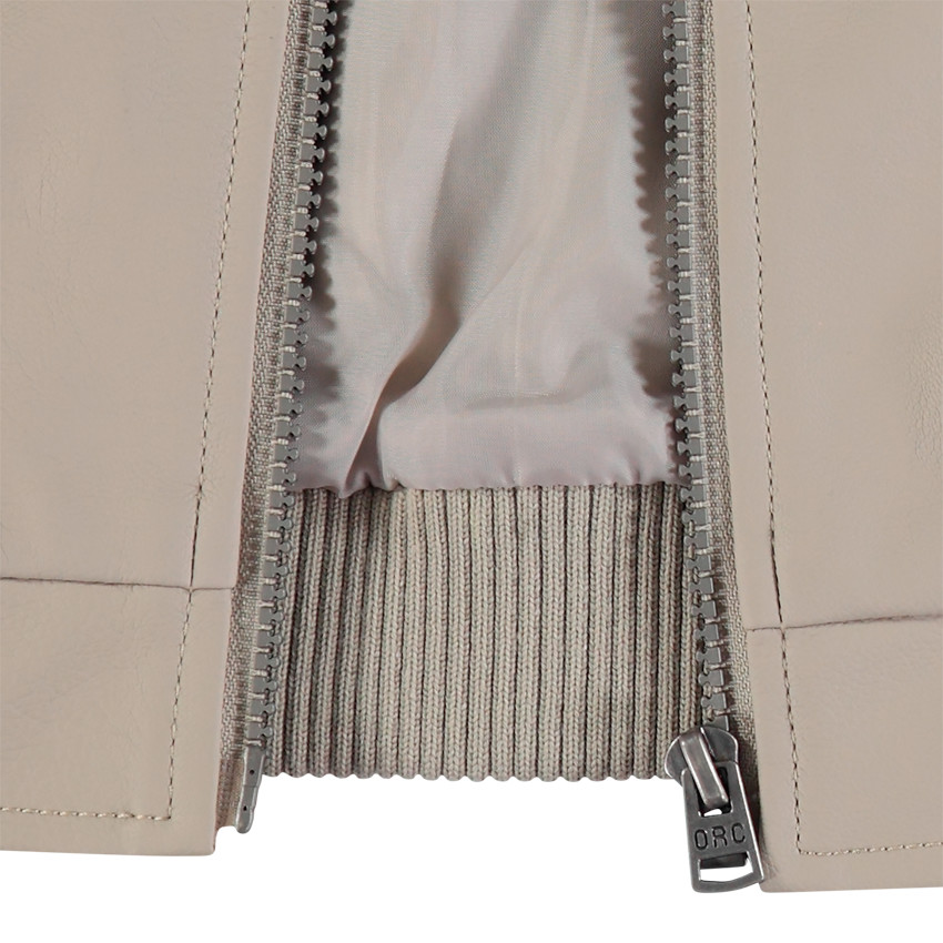 Blouson style motard effet cuir Main Blouson style motard effet cuir