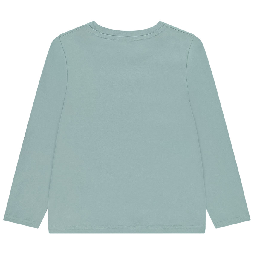 T-shirt manches longues à motif en bouclettes pour garçon 