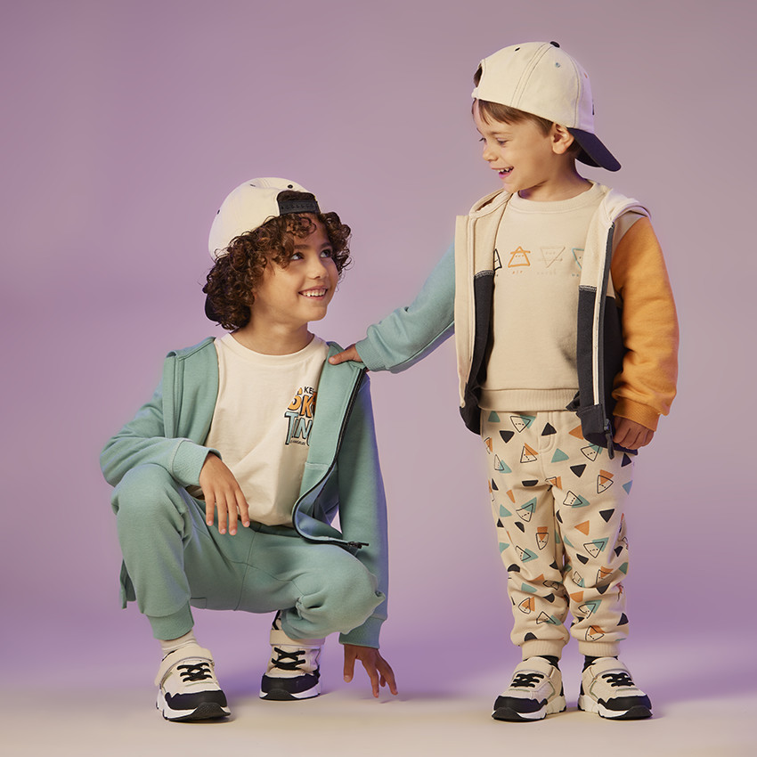 Gilet molleton effet color block pour bébé garçon 