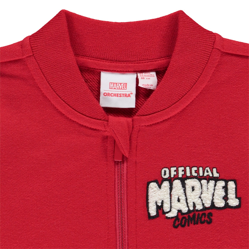 Veste teddy en molleton Spider-Man Marvel pour bébé garçon 
