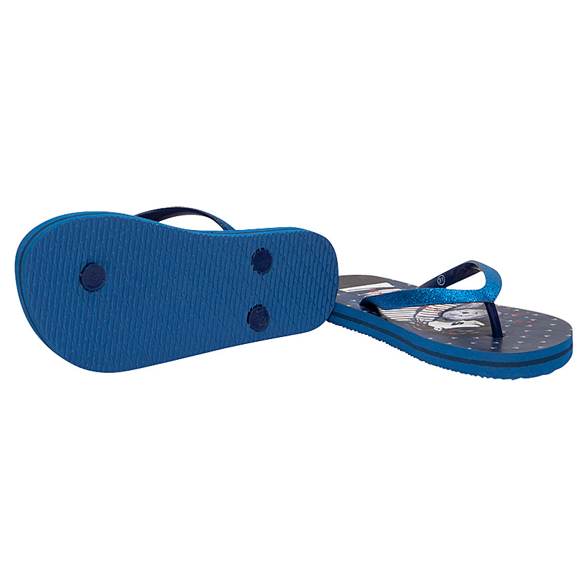 Tongs à paillettes print Lulu Castagnette 