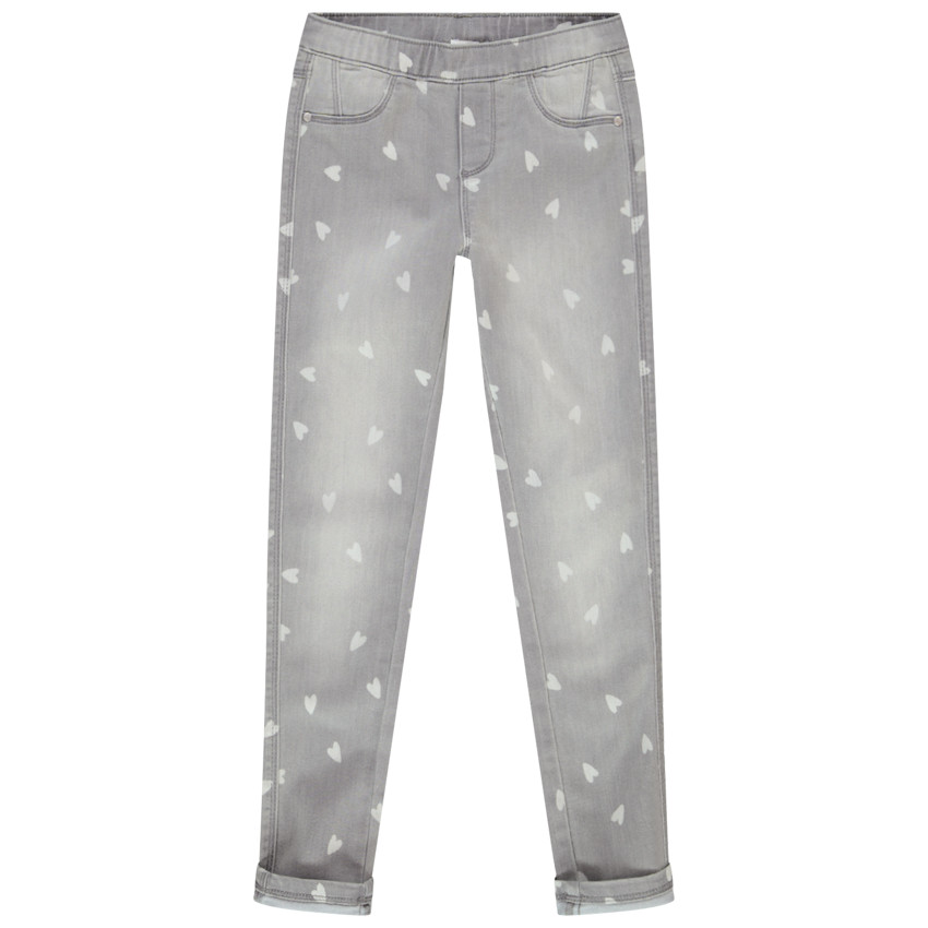 Jegging Denim fantaisie pour fille 