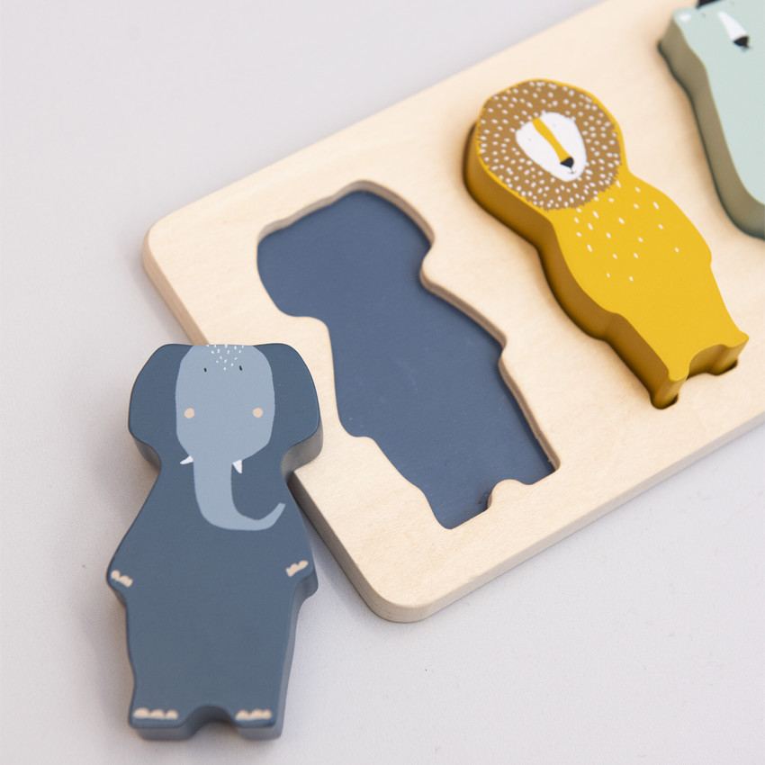Puzzle de formes en bois 