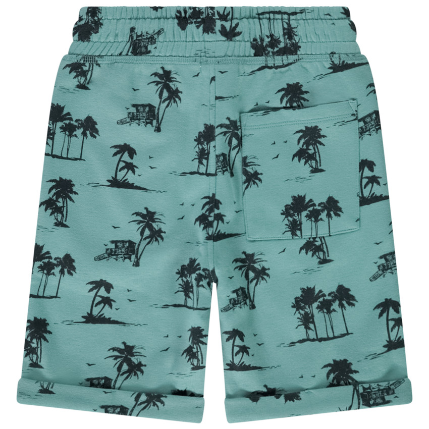 Bermuda en molleton imprimé pour garçon 