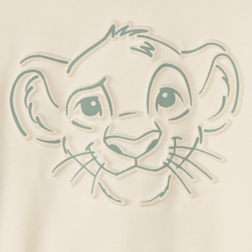 Sweat molleton Simba Disney en relief pour bébé garçon 
