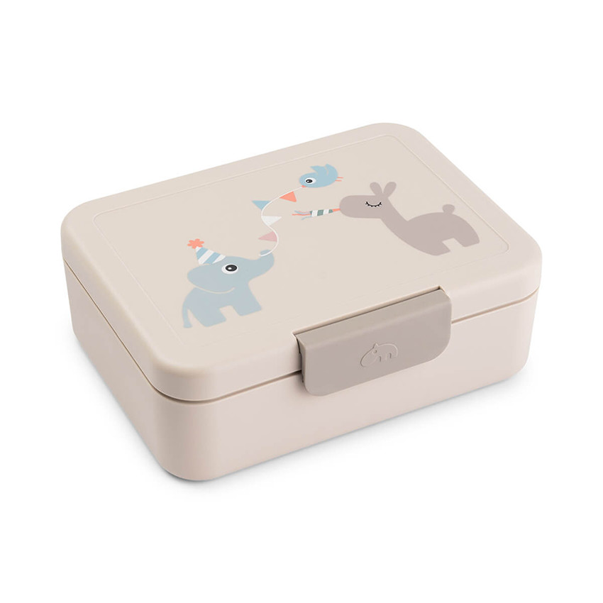 Lunchbox avec séparateur Tiny Farm sable