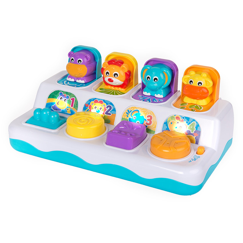 Piano animaux de la jungle – Music and Lights Pop-up Jungle Pals 