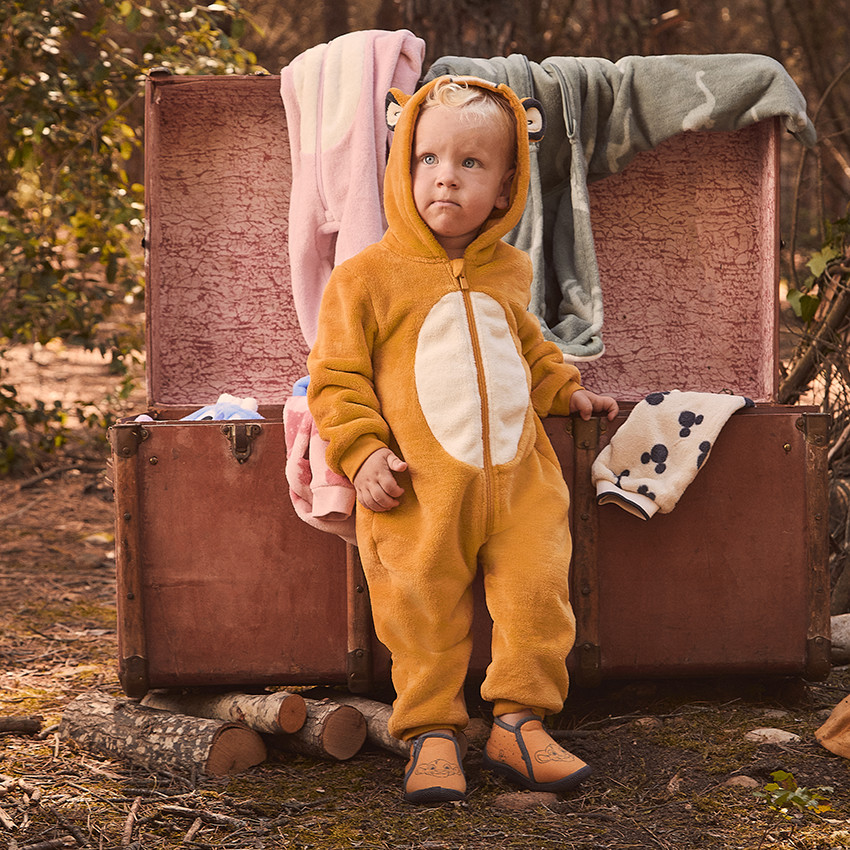Surpyjama ludique en sherpa Le Roi Lion Disney pour bebe garcon