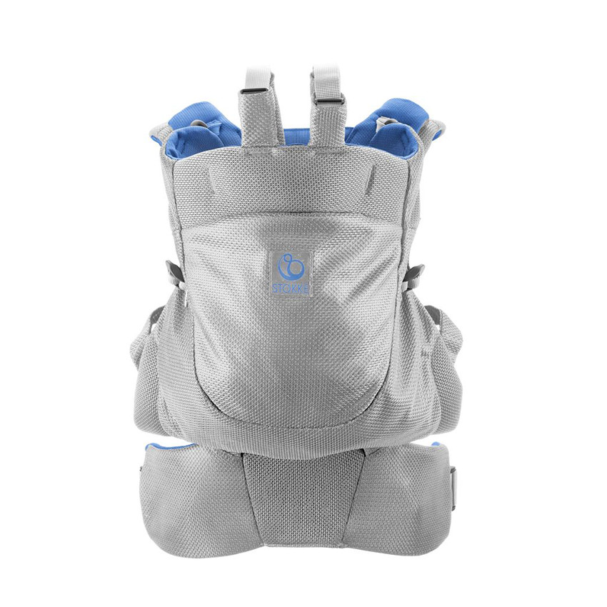Porte-bébé ventral et dorsal MyCarrier - Mesh Marine 