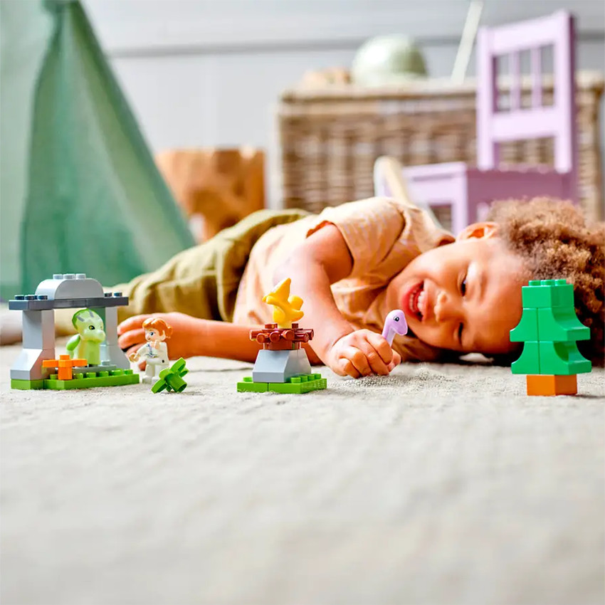 La nurserie des dinosaures Jurassic World Duplo 