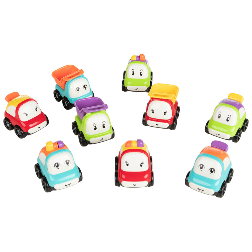 Petits jouets amusants Retirer des voitures pour les tout-petits Voitures  jouets pour les enfants Petites voitures Mini voitures, voitures à friction  pour les tout-petits, véhicules Camion Mini voiture jouet Fo