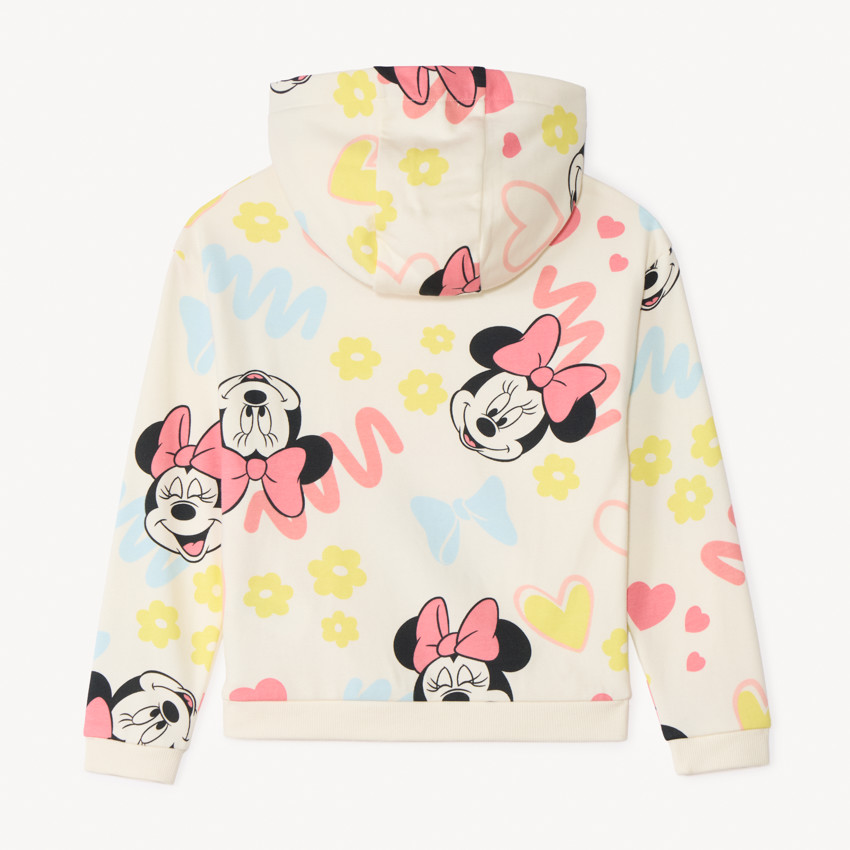 Sweat à capuche en molleton Minnie Disney pour fille 