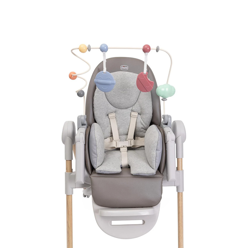 Barre de jeu arc-en-ciel pour chaise-haute Polly Armonia  