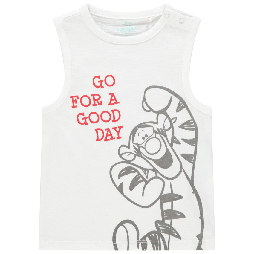 Débardeur en coton print Tigrou Disney