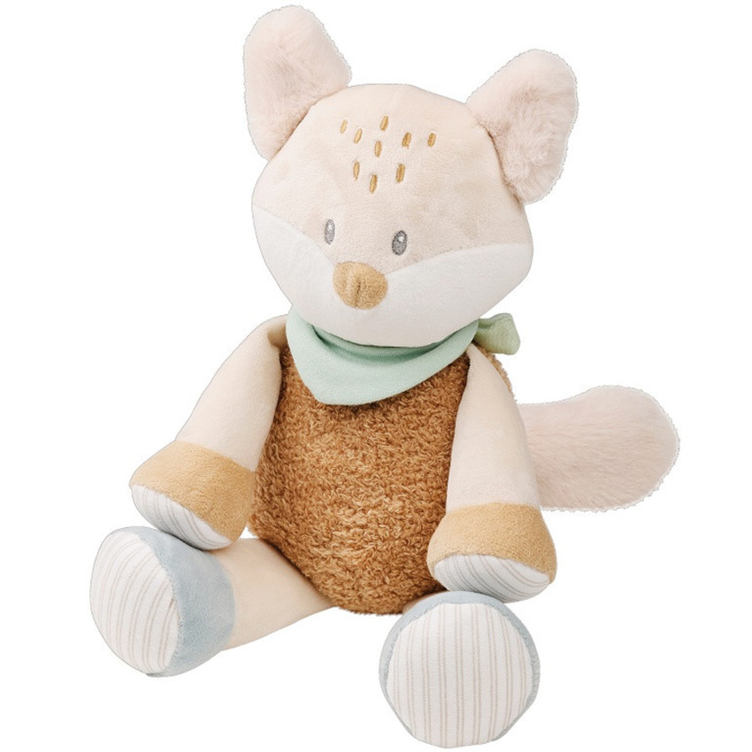 Peluche Renard Flo - Vert Menthe - 32 cm 