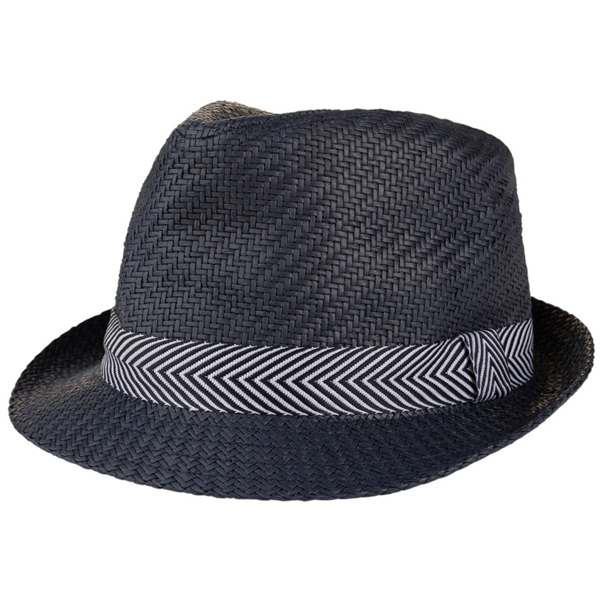 Borsalino tressé avec galon tissé pour garçon 