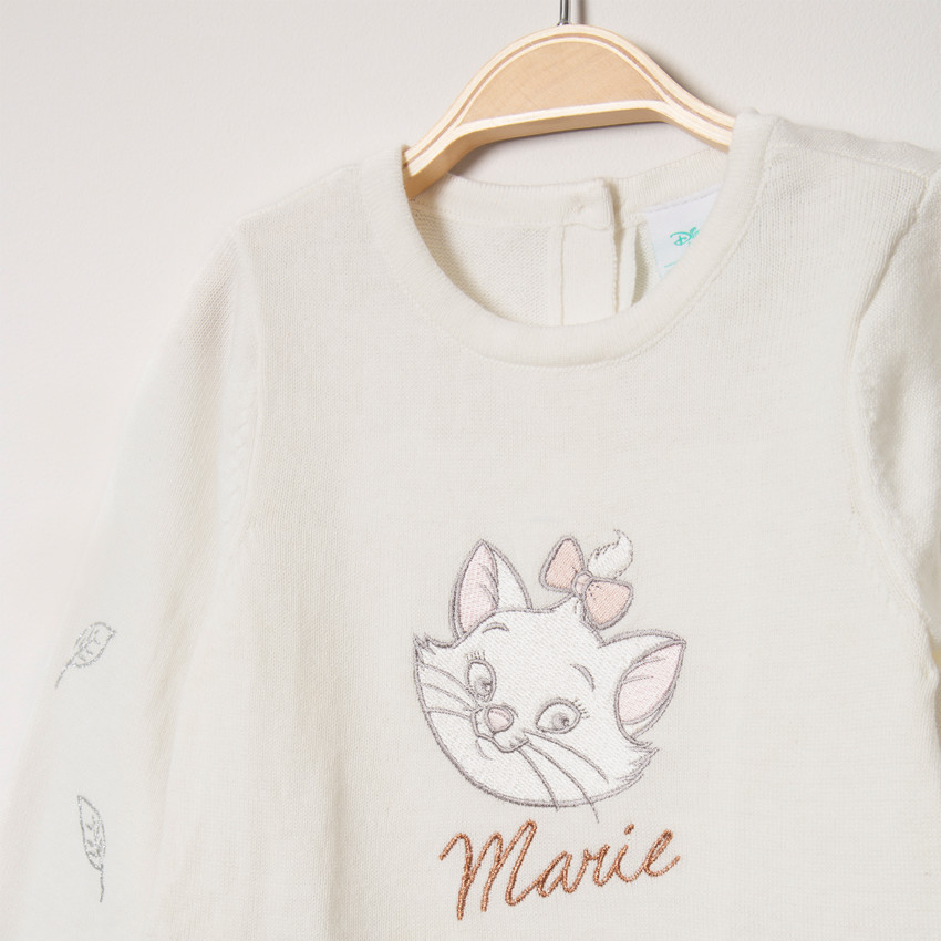 Robe manches longues en tricot Marie Aristochats Disney 