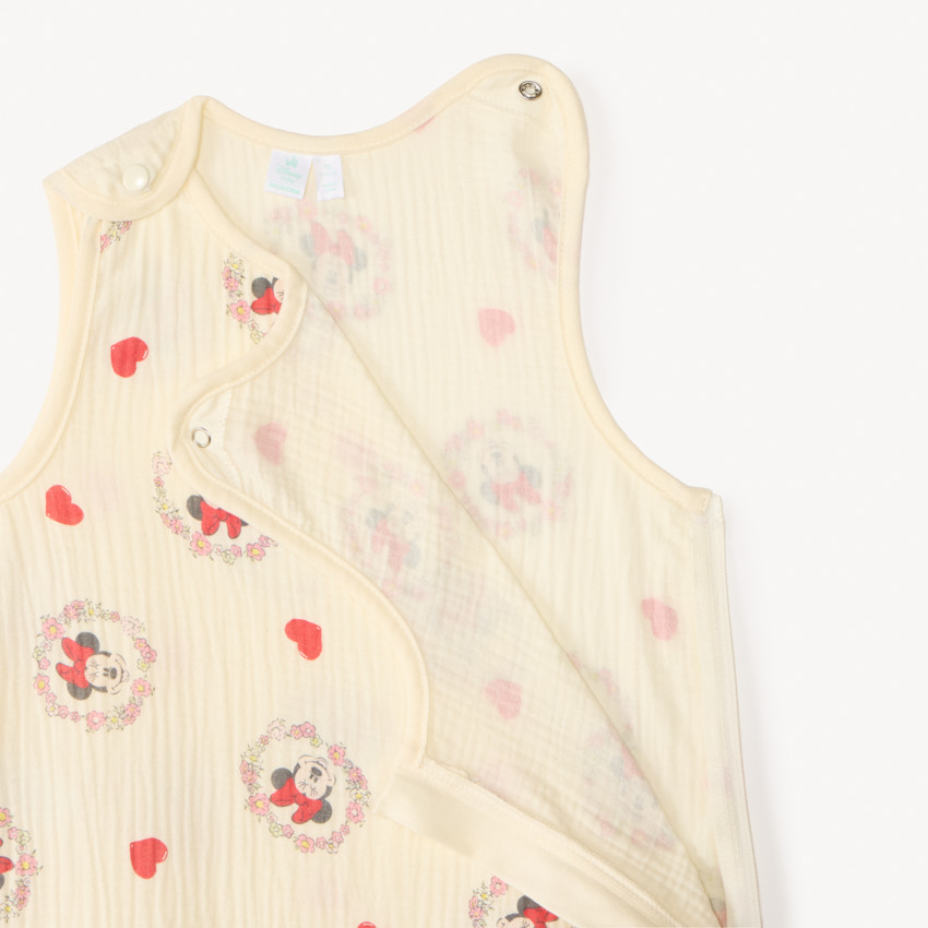 Gigoteuse sans manches en gaze de coton TOG 0.5 Minnie Disney pour bébé fille 