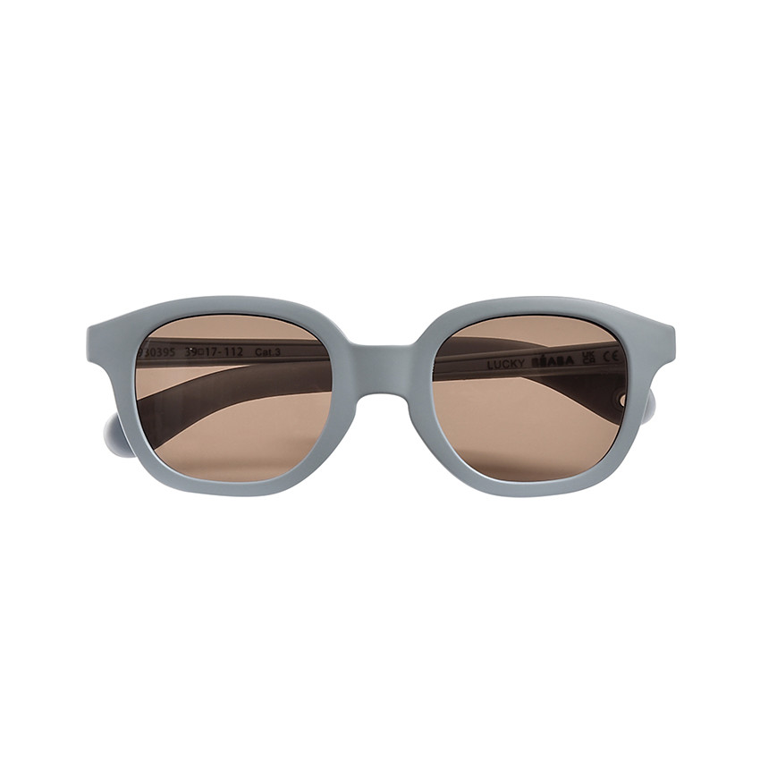 Lunettes de soleil avec cordon 9-24M Square Lucky galet 