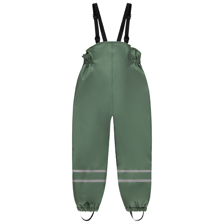 Pantalon de pluie en gomme avec bretelles pour garçon  