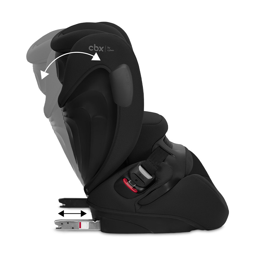 Siège-auto i-Size avec bouclier Pallas B3 pure black 