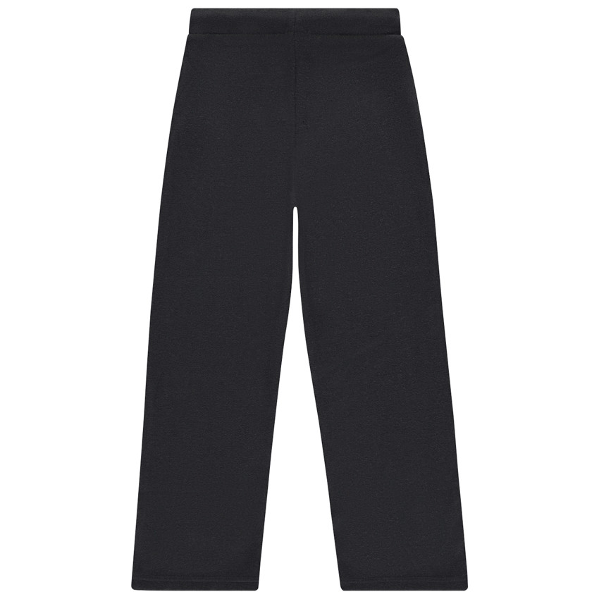 Pantalon uni coupe large pour fille 