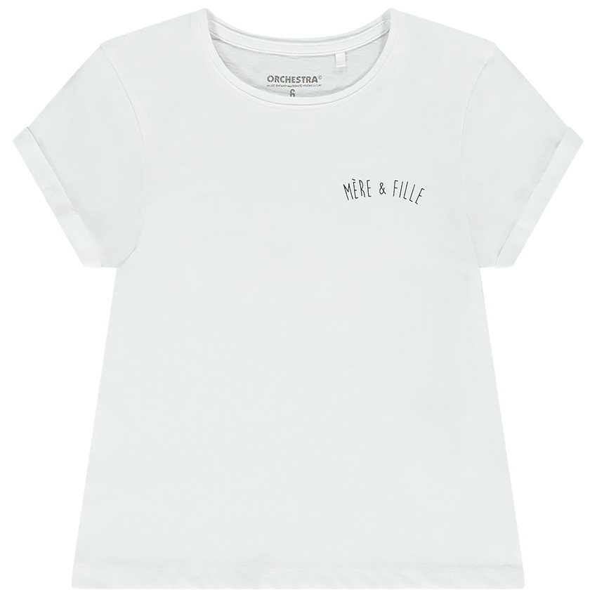 T-shirt manches courtes print Mère & Fille pour fille 