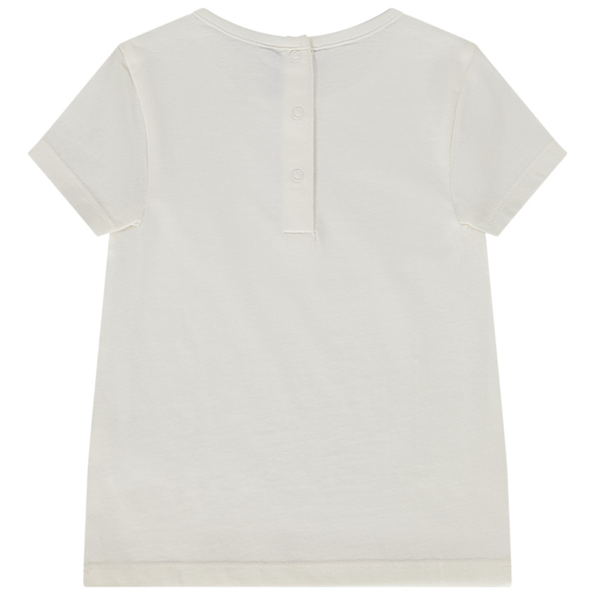 T-shirt manches courtes print fantaisie pour bébé fille 