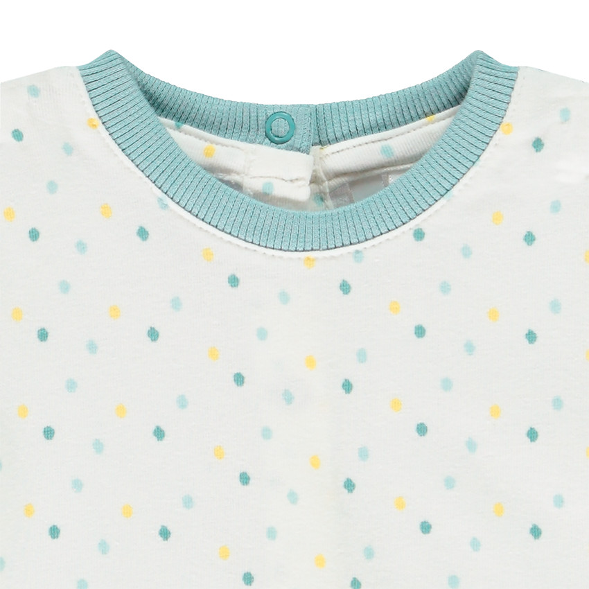Ensemble 2 pièces salopette et t-shirt pour bébé garçon 