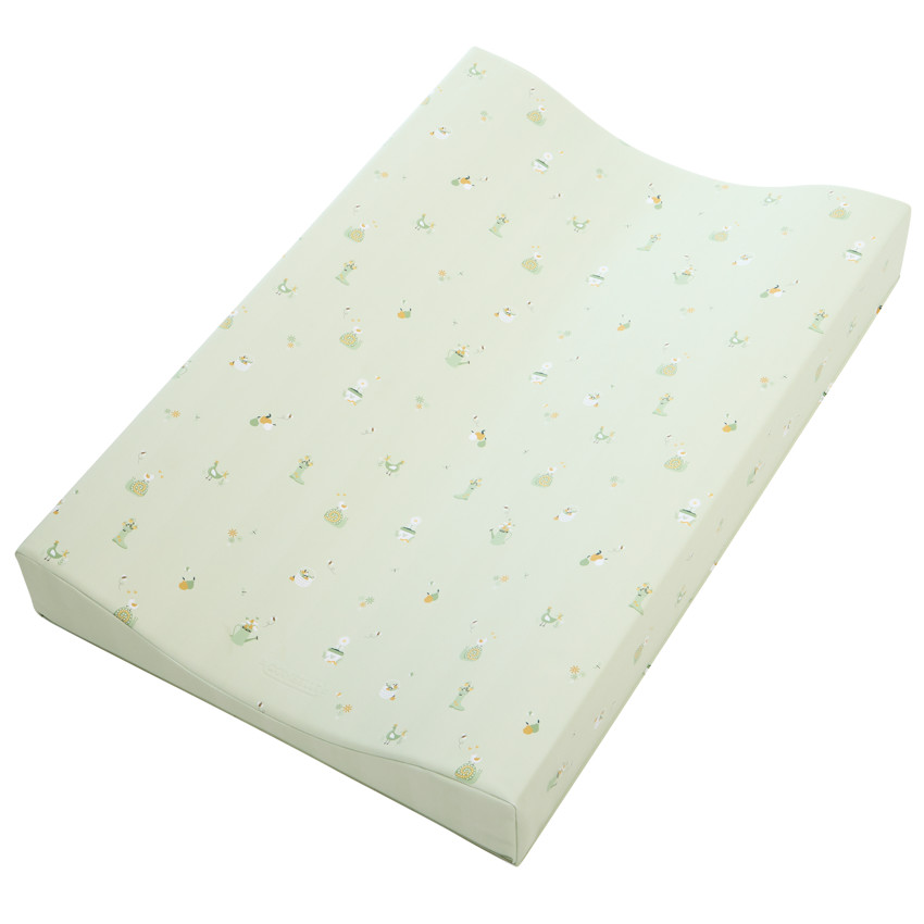 Matelas à langer Promenade Bucolique vert clair - Vert (Combelle) - Image 1
