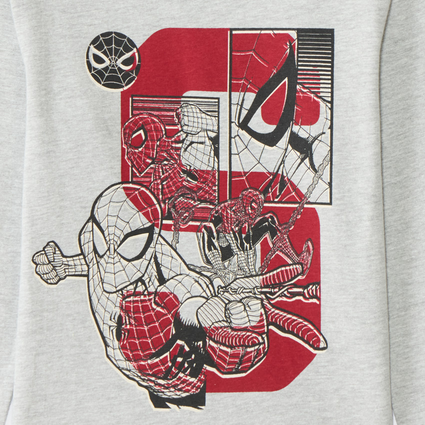 T-shirt manches longues garçon print Spider-Man Marvel 